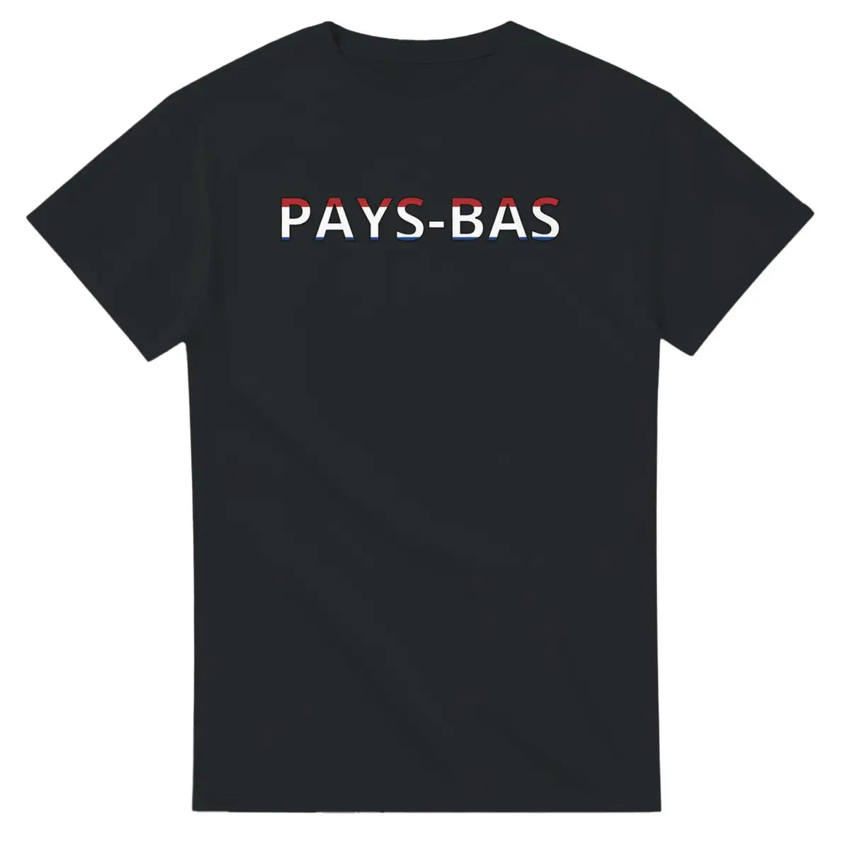 T-shirt Drapeau Pays-Bas en écriture - Pixelforma 