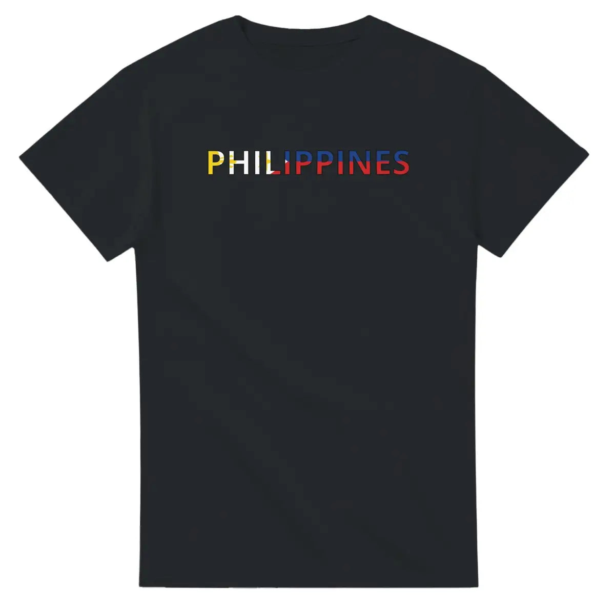 T-shirt Drapeau Philippines en écriture - Pixelforma 