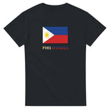 T-shirt drapeau philippines en texte - pixelforma