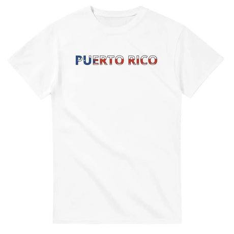 T-shirt drapeau porto rico - pixelforma