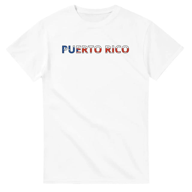 T-shirt drapeau porto rico - pixelforma