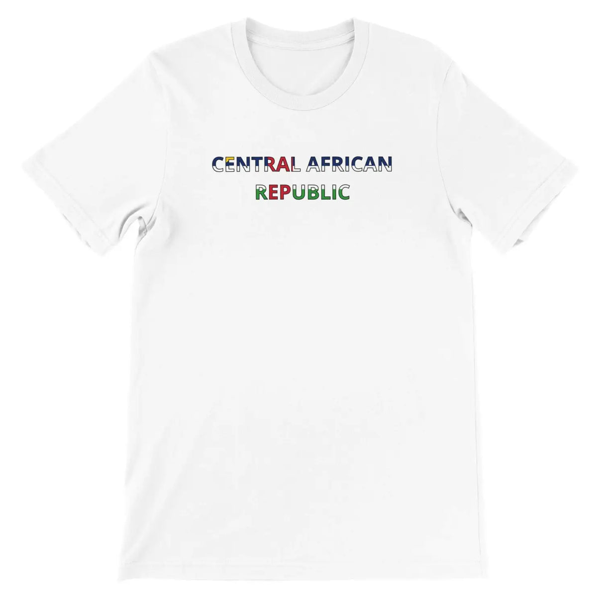 T-shirt drapeau république centrafricaine - pixelforma