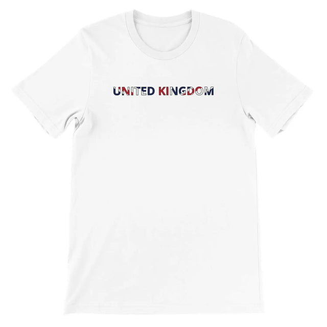 T-shirt drapeau royaume-uni - pixelforma