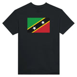 T-shirt drapeau saint-christophe-et-niévès coton épais brodé