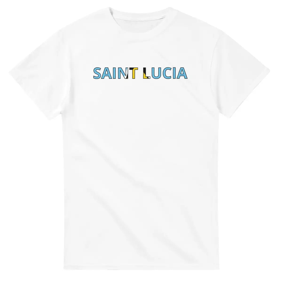 T-shirt Drapeau Sainte-Lucie - Pixelforma 