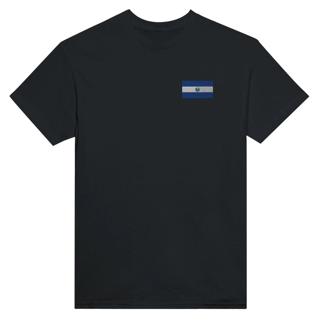 T-shirt drapeau salvador broderie couleur coton épais