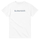 T-shirt drapeau salvador - pixelforma