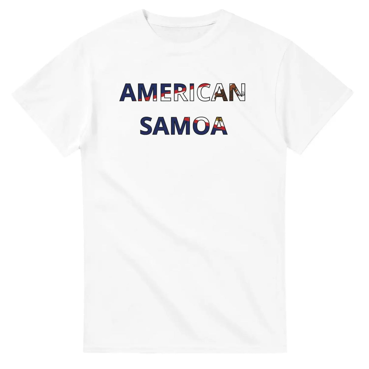 T-shirt drapeau samoa américaines - pixelforma