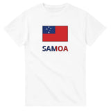 T-shirt Drapeau Samoa en texte - Pixelforma 