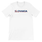 T-shirt drapeau slovaquie - pixelforma