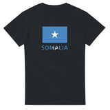 T-shirt drapeau somalie texte - pixelforma