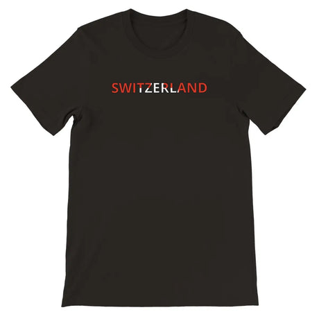 T-shirt Drapeau Suisse - Pixelforma 