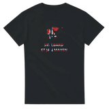 T-shirt drapeau svalbard et jan mayen en carte - pixelforma