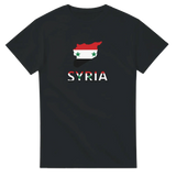 T-shirt drapeau syrie carte - pixelforma