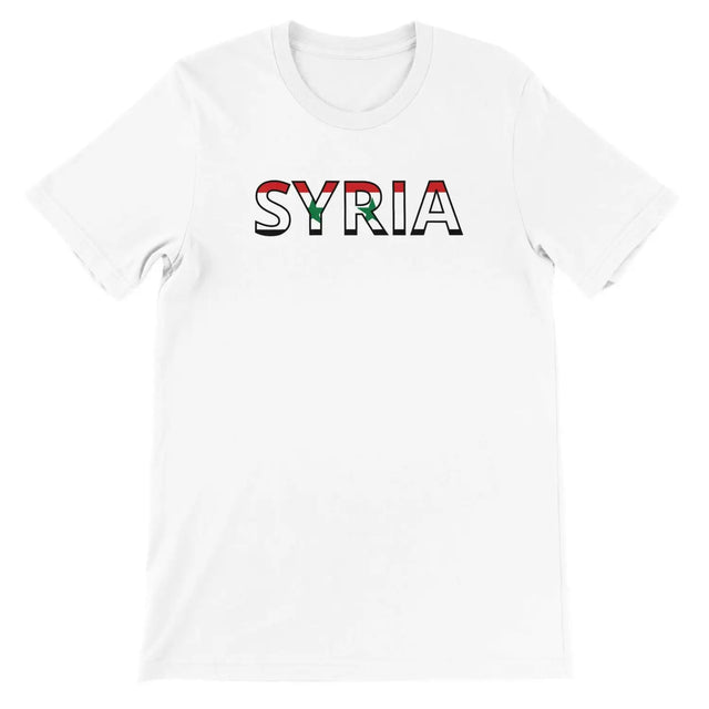 T-shirt drapeau syrie - pixelforma