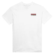 T-shirt drapeau tadjikistan broderie couleur coton épais