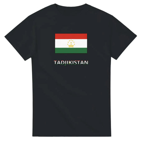 T-shirt Drapeau Tadjikistan en texte - Pixelforma 