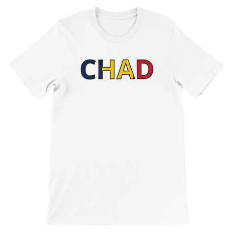 T-shirt Drapeau Tchad - Pixelforma 