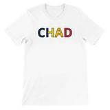 T-shirt drapeau tchad - pixelforma