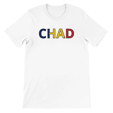 T-shirt drapeau tchad - pixelforma