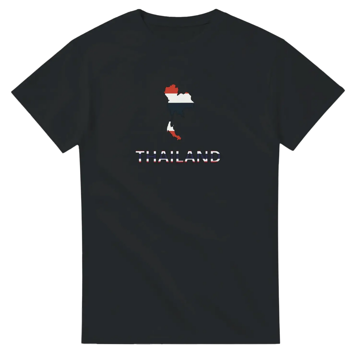 T-shirt drapeau thaïlande carte - pixelforma