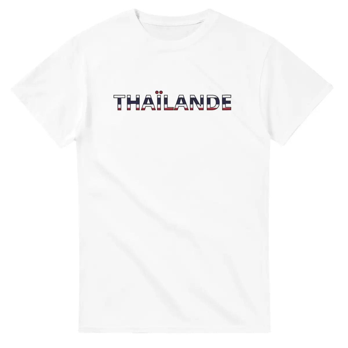 T-shirt Drapeau Thaïlande en écriture - Pixelforma 