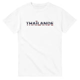 T-shirt Drapeau Thaïlande en écriture - Pixelforma 