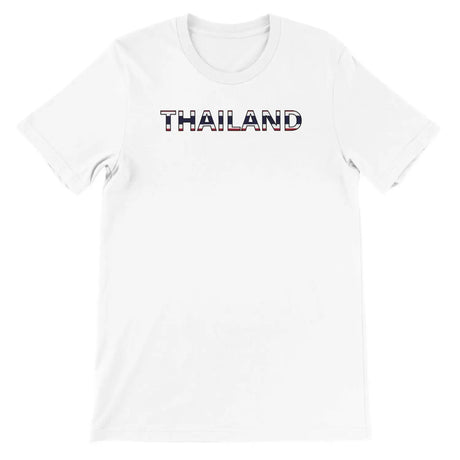 T-shirt drapeau thaïlande - pixelforma