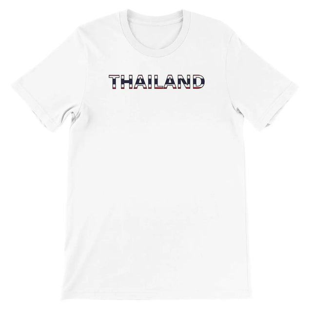 T-shirt drapeau thaïlande - pixelforma