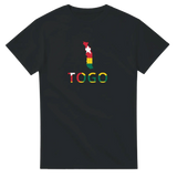 T-shirt drapeau togo en carte - pixelforma