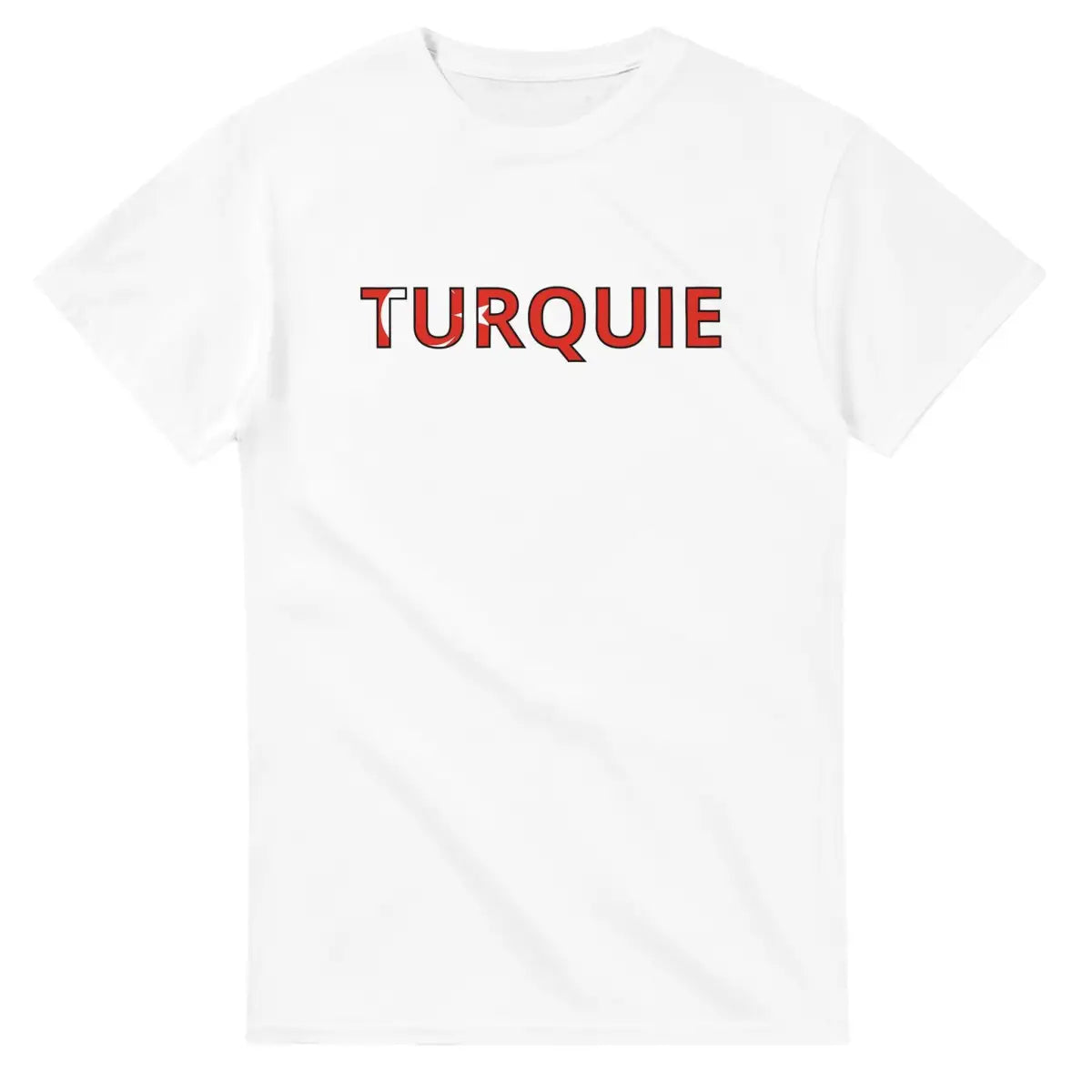 T-shirt Drapeau Turquie en écriture - Pixelforma 