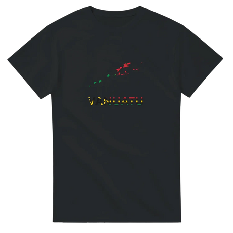 T-shirt drapeau vanuatu en carte - pixelforma