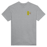 T-shirt drapeau vatican brodé en coton mélangé doux