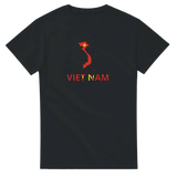 T-shirt drapeau viêt nam en carte - pixelforma