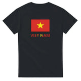 T-shirt drapeau viêt nam en texte - pixelforma