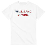 T-shirt drapeau wallis-et-futuna - pixelforma