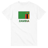 T-shirt drapeau zambie texte - pixelforma