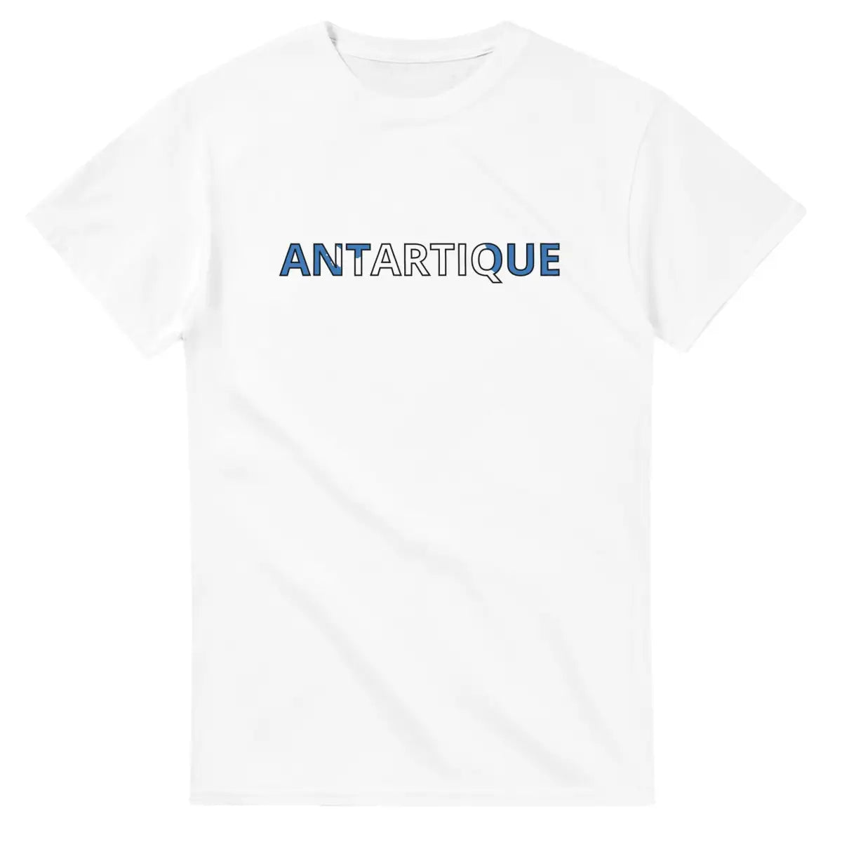 T-shirt écriture Drapeau Antarctique - Pixelforma 