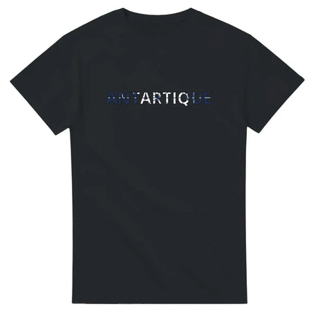 T-shirt écriture Drapeau l'Antarctique - Pixelforma 