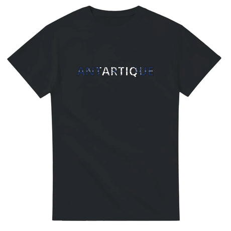 T-shirt écriture drapeau l’antarctique - pixelforma