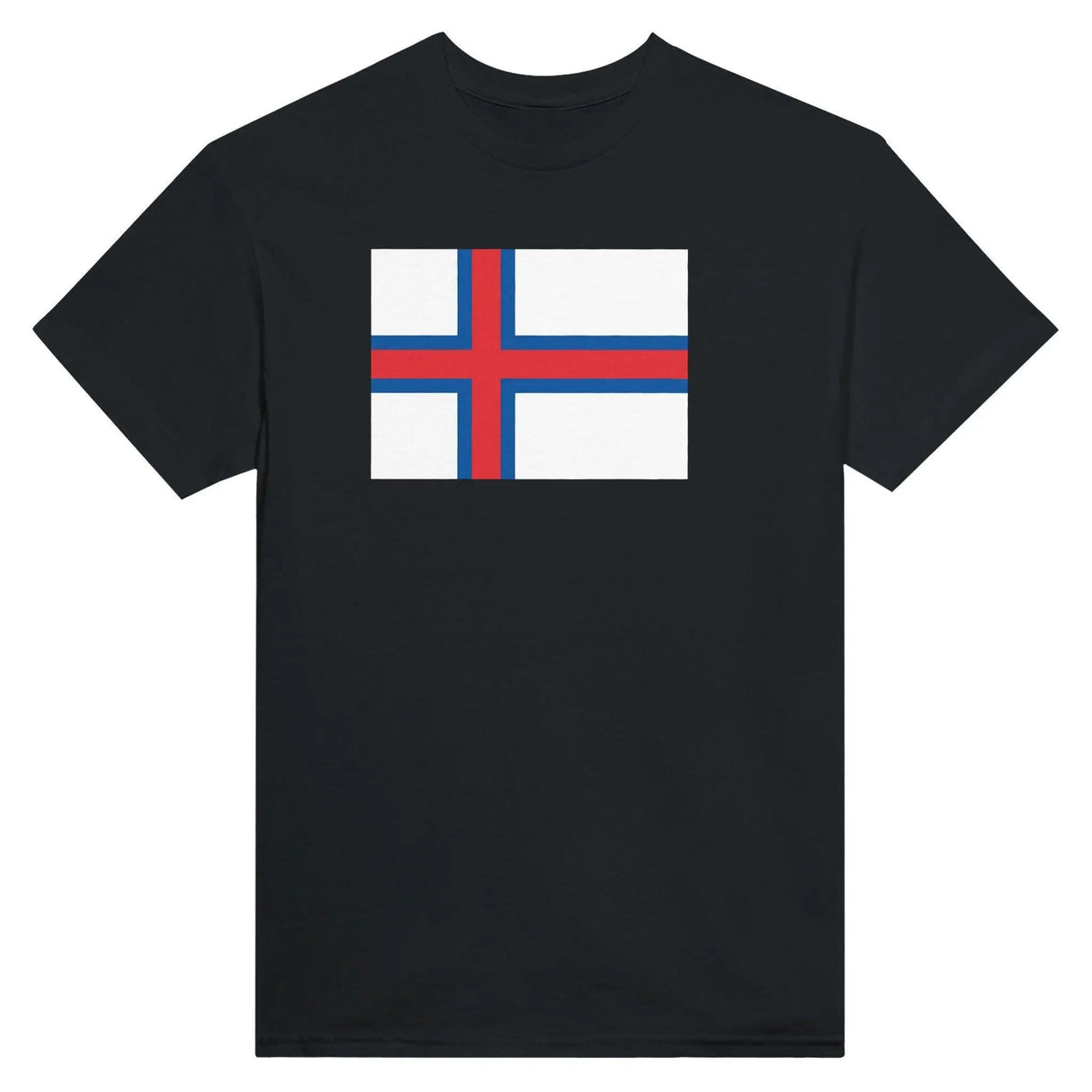 T-shirt îles féroé coton mélangé brodé manches longues