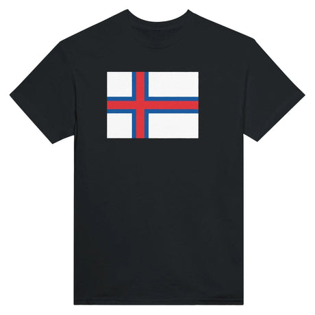 T-shirt îles féroé coton mélangé brodé manches longues