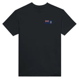 T-shirt îles malouines brodé coton mélangé douceur