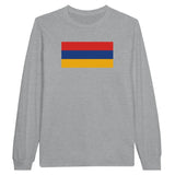T-shirt manches longues arménie coton mélangé imprimé