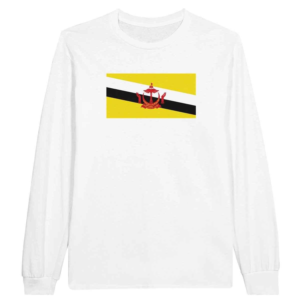 T-shirt manches longues brunei coton mélangé douceur exceptionnelle