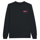 T-shirt manches longues corée du nord broderie coton doux