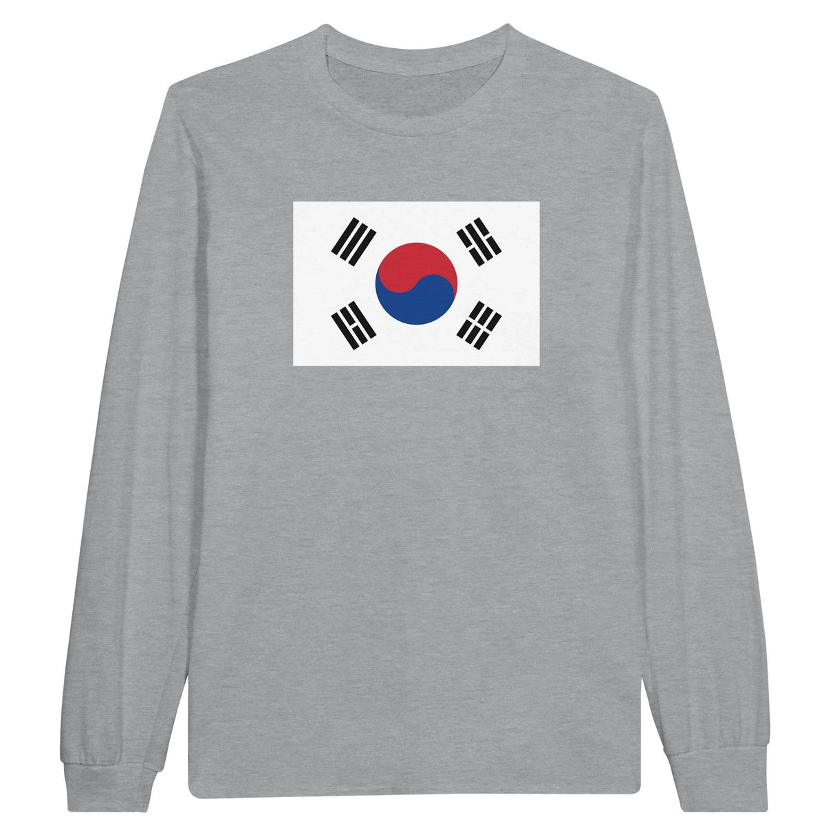 T-shirt manches longues corée du sud coton douceur exceptionnelle