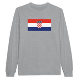 T-shirt manches longues croatie coton mélangé douceur exceptionnelle
