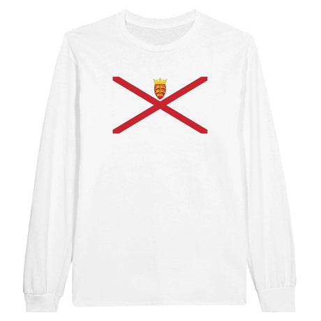 T-shirt manches longues drapeau jersey coton douceur exceptionnelle