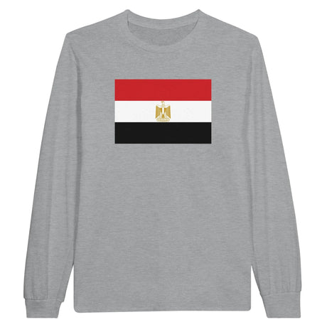 T-shirt manches longues égypte coton mélangé douceur exceptionnelle